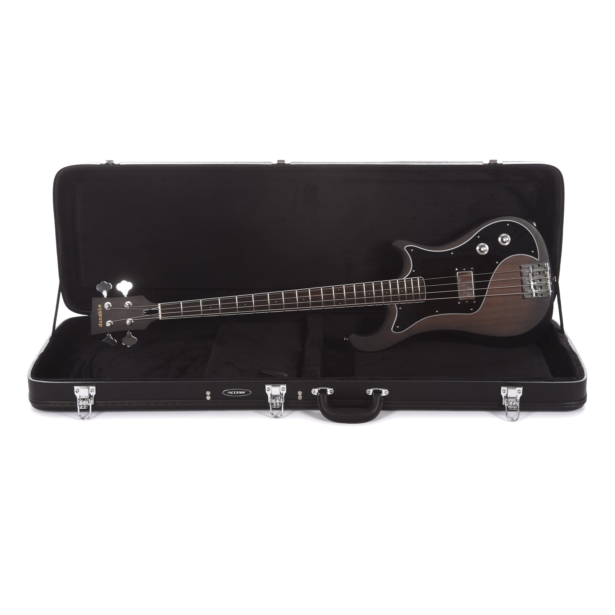 Dunable Thunderclapper Bass Mahogany Black Burst Bass Guitars / 4-String