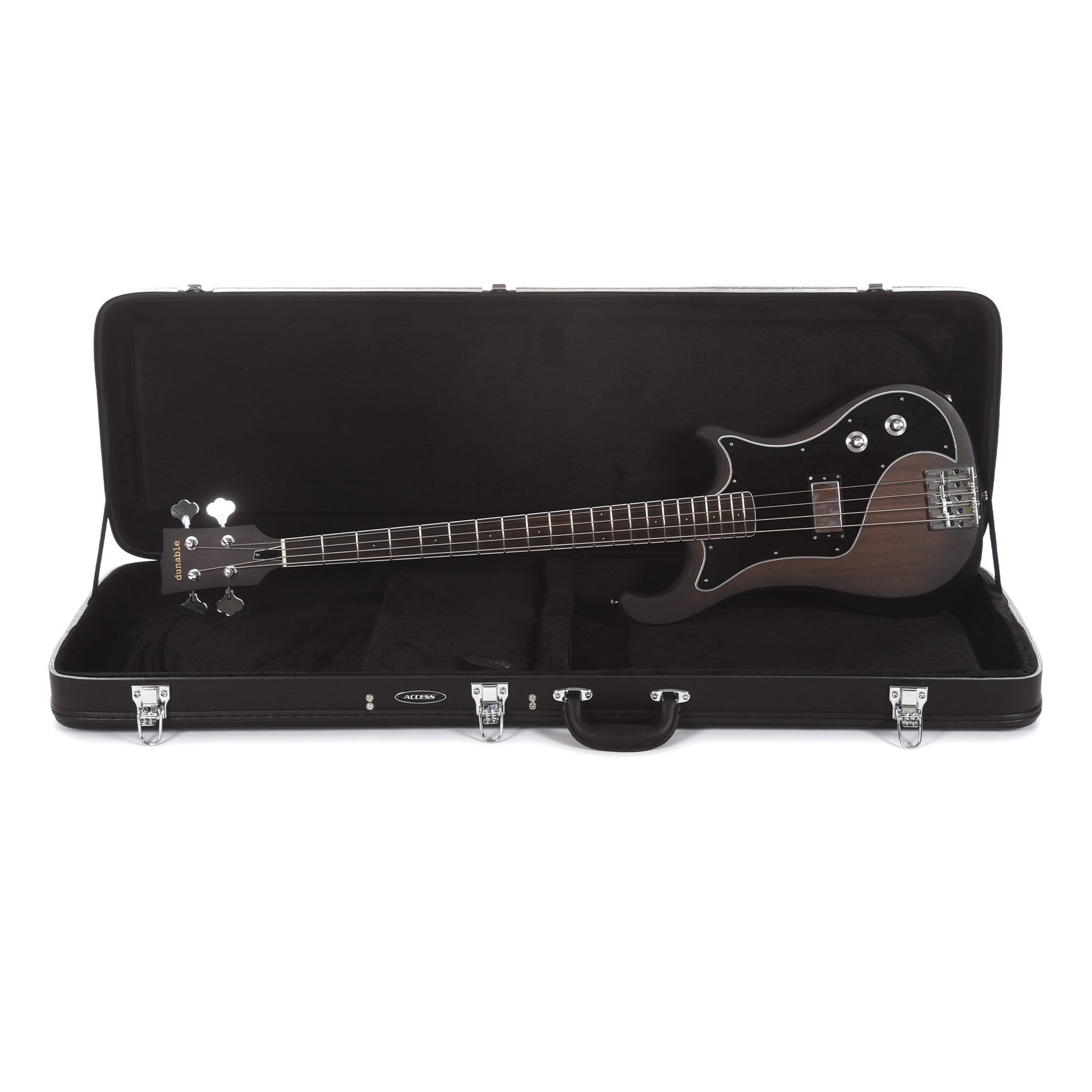 Dunable Thunderclapper Bass Mahogany Black Burst Bass Guitars / 4-String