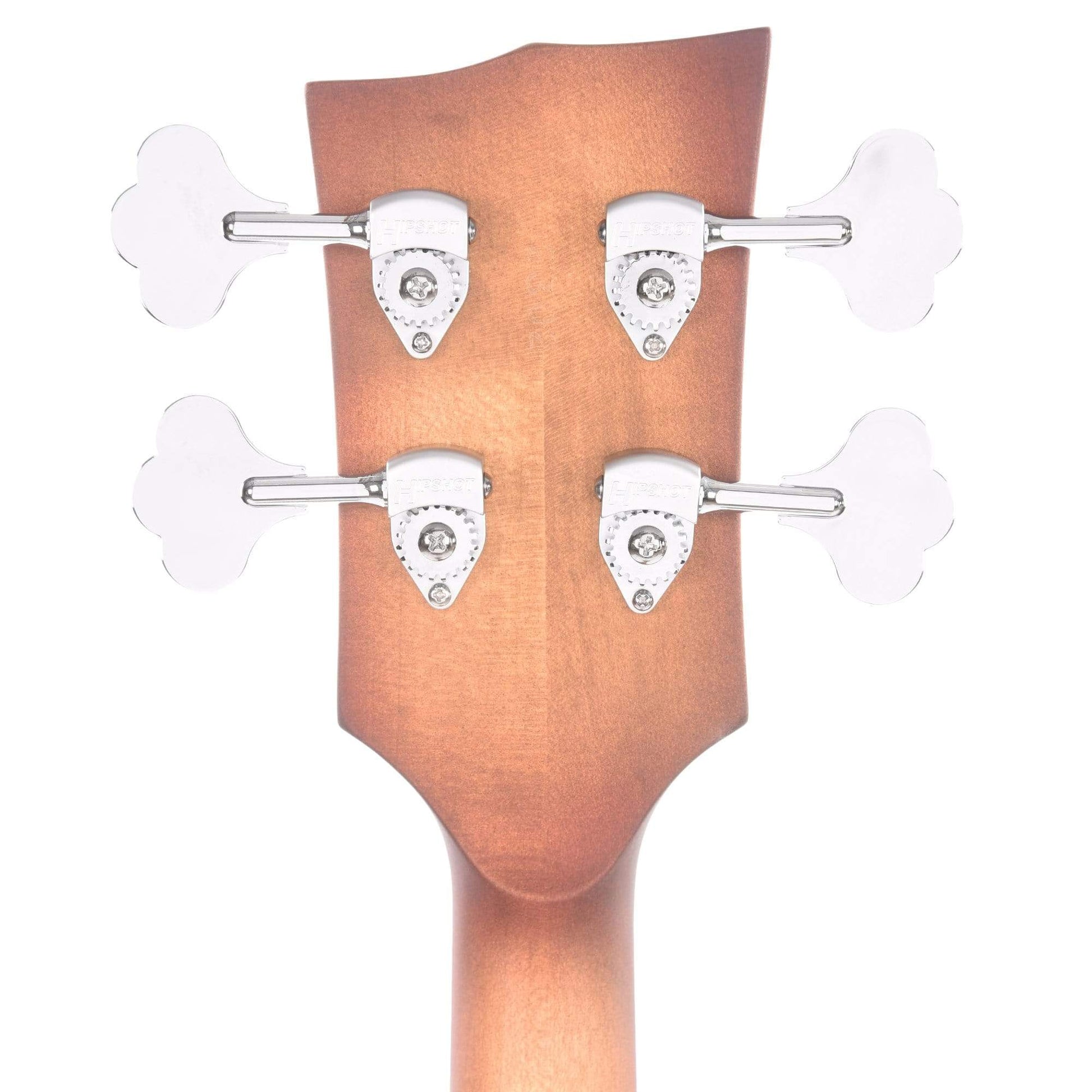 Dunable Thunderclapper Metallic Jeep Green Matte w/Baphomet Pickup Bass Guitars / 4-String