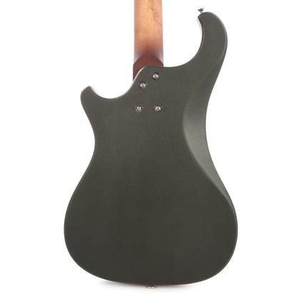 Dunable Thunderclapper Metallic Jeep Green Matte w/Baphomet Pickup Bass Guitars / 4-String