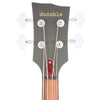 Dunable Thunderclapper Metallic Jeep Green Matte w/Baphomet Pickup Bass Guitars / 4-String