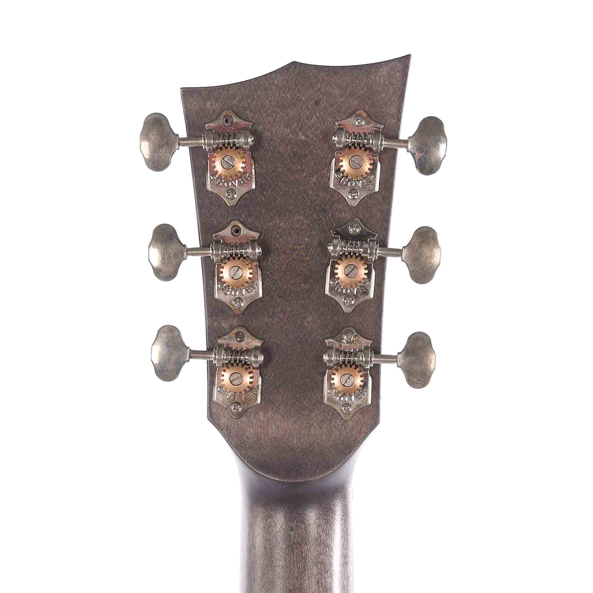 Dunable R2 Baritone Swamp Ash Charcoal Grey Stain w/Slugwolfs & Ebony Blocks Electric Guitars / Baritone