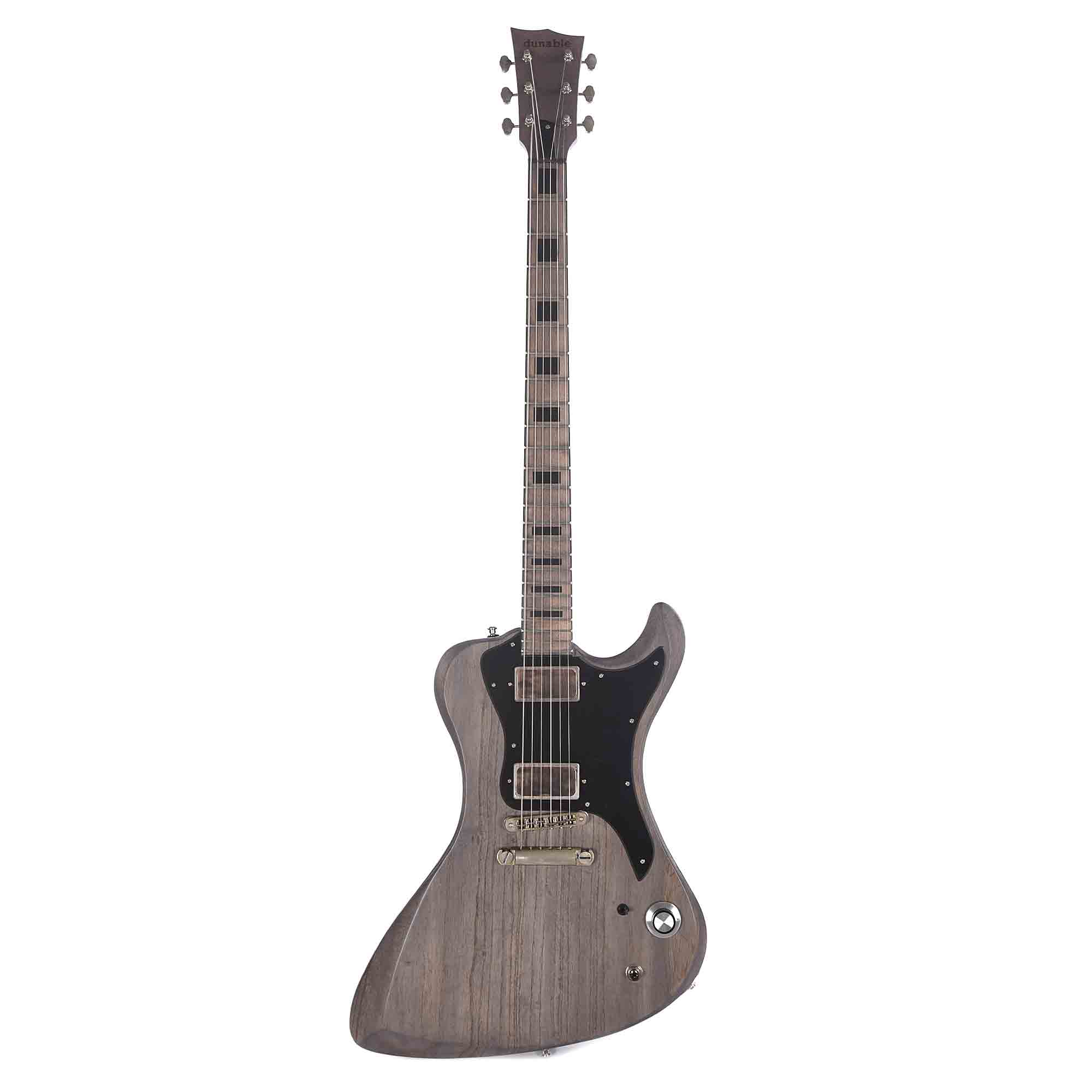 Dunable R2 Baritone Swamp Ash Charcoal Grey Stain w/Slugwolfs & Ebony Blocks Electric Guitars / Baritone