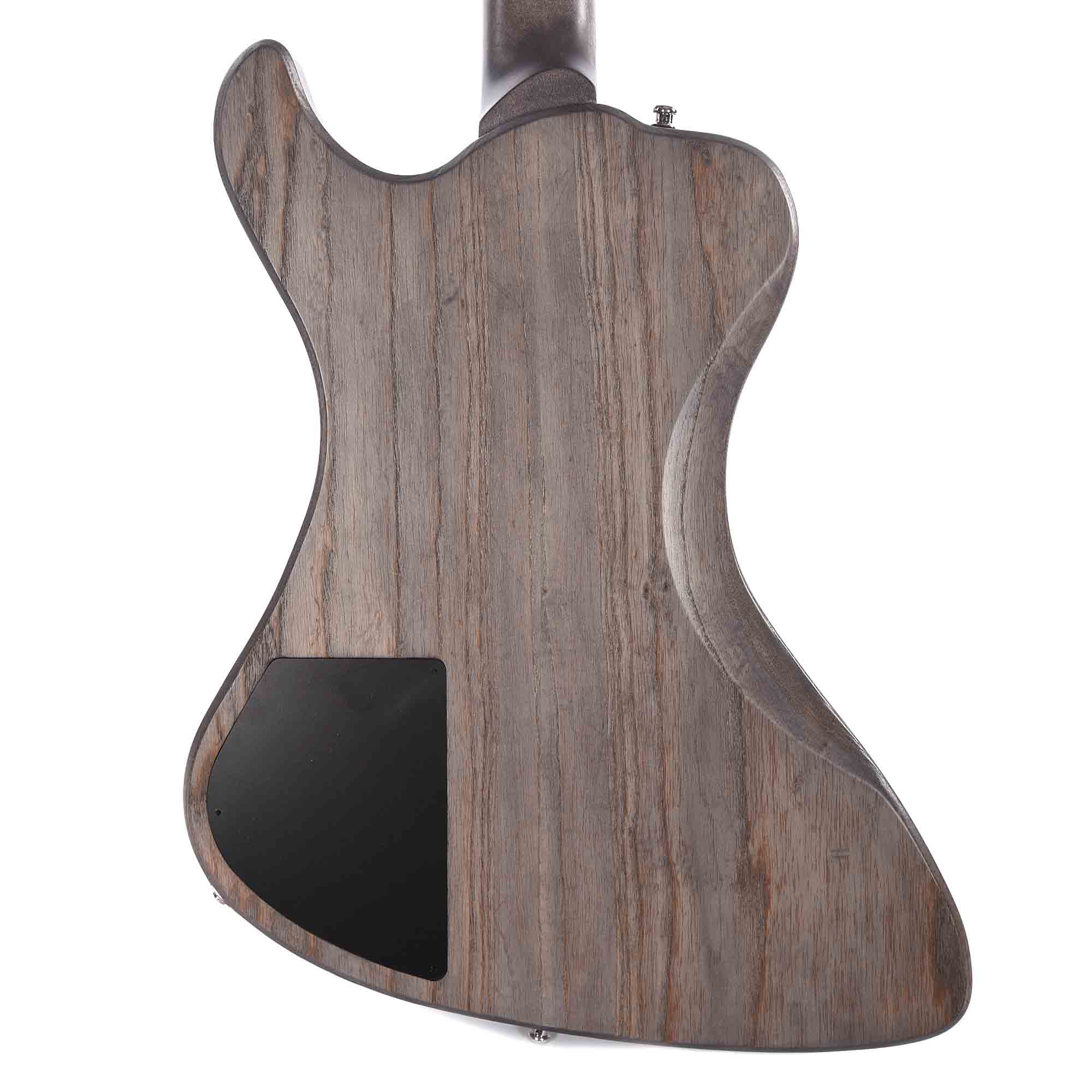 Dunable R2 Baritone Swamp Ash Charcoal Grey Stain w/Slugwolfs & Ebony Blocks Electric Guitars / Baritone
