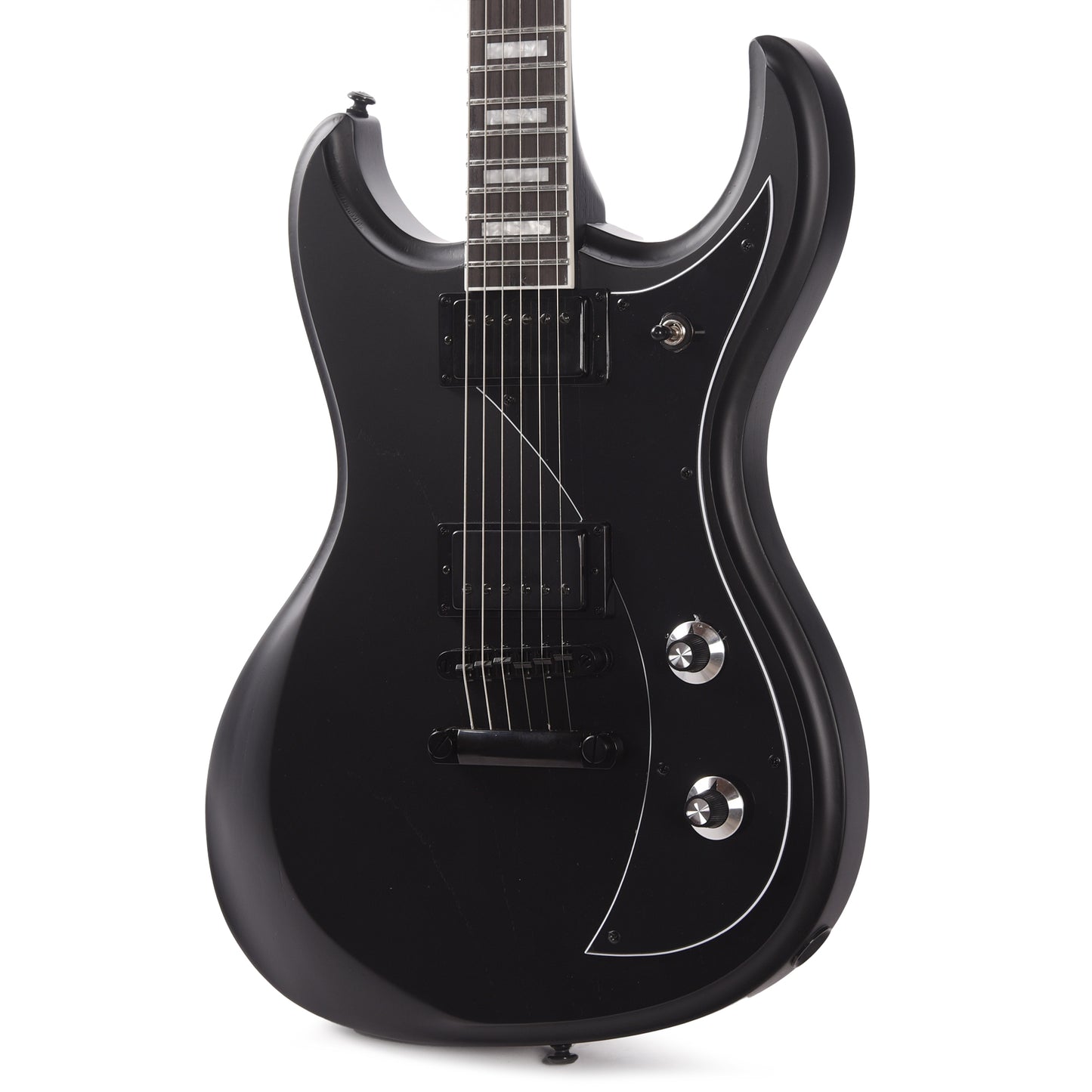 Dunable DE Gnarwhal "Blacked Out" Matte Black Electric Guitars / Solid Body