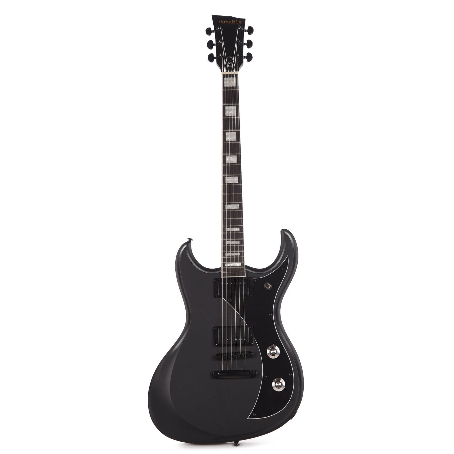 Dunable DE Gnarwhal "Blacked Out" Matte Black Electric Guitars / Solid Body