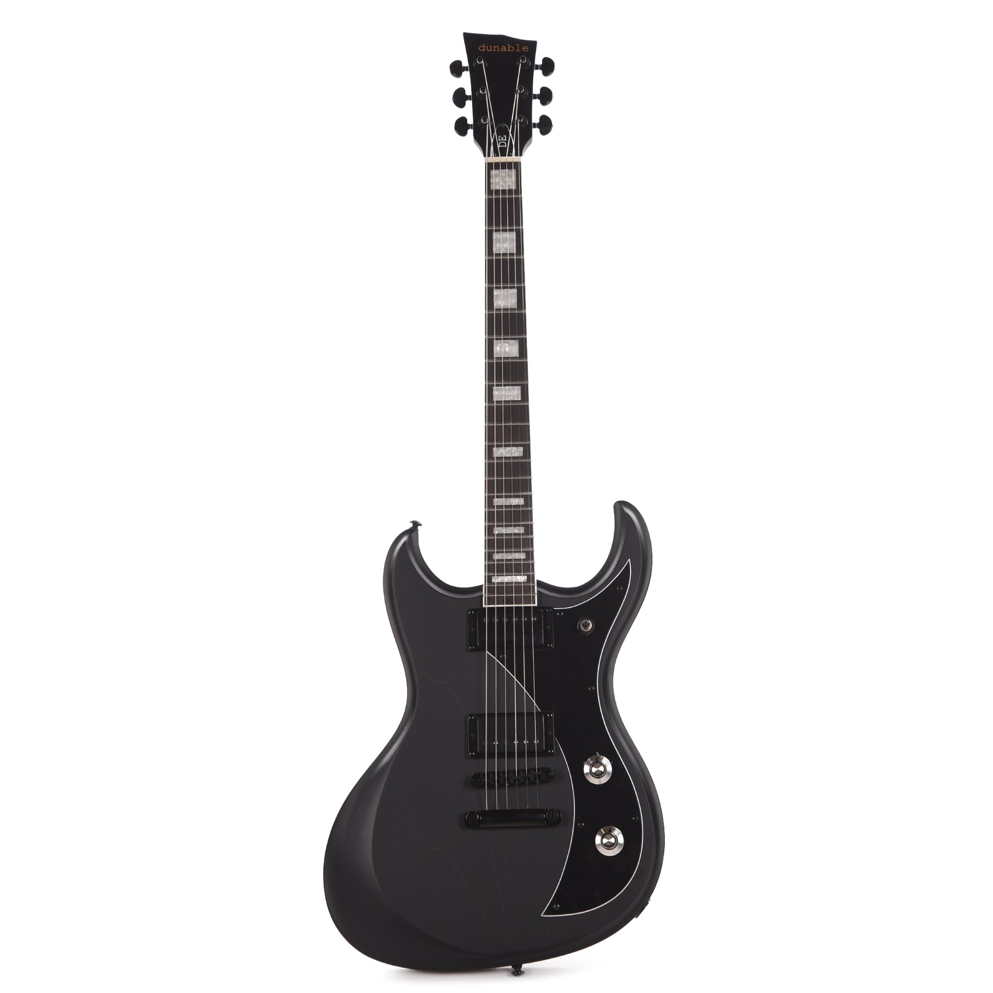 Dunable DE Gnarwhal "Blacked Out" Matte Black Electric Guitars / Solid Body