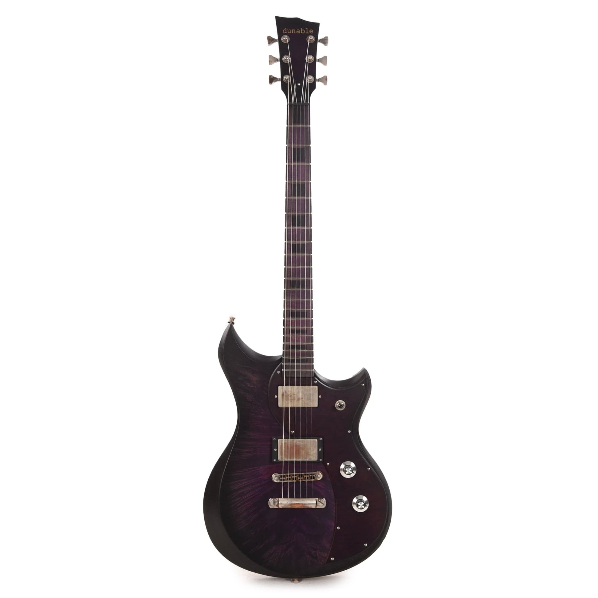 Dunable USA Cyclops Burl Maple Purple Burst (Serial #22062) Electric Guitars / Solid Body