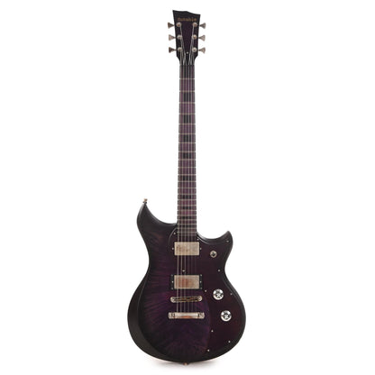 Dunable USA Cyclops Burl Maple Purple Burst (Serial #22062) Electric Guitars / Solid Body