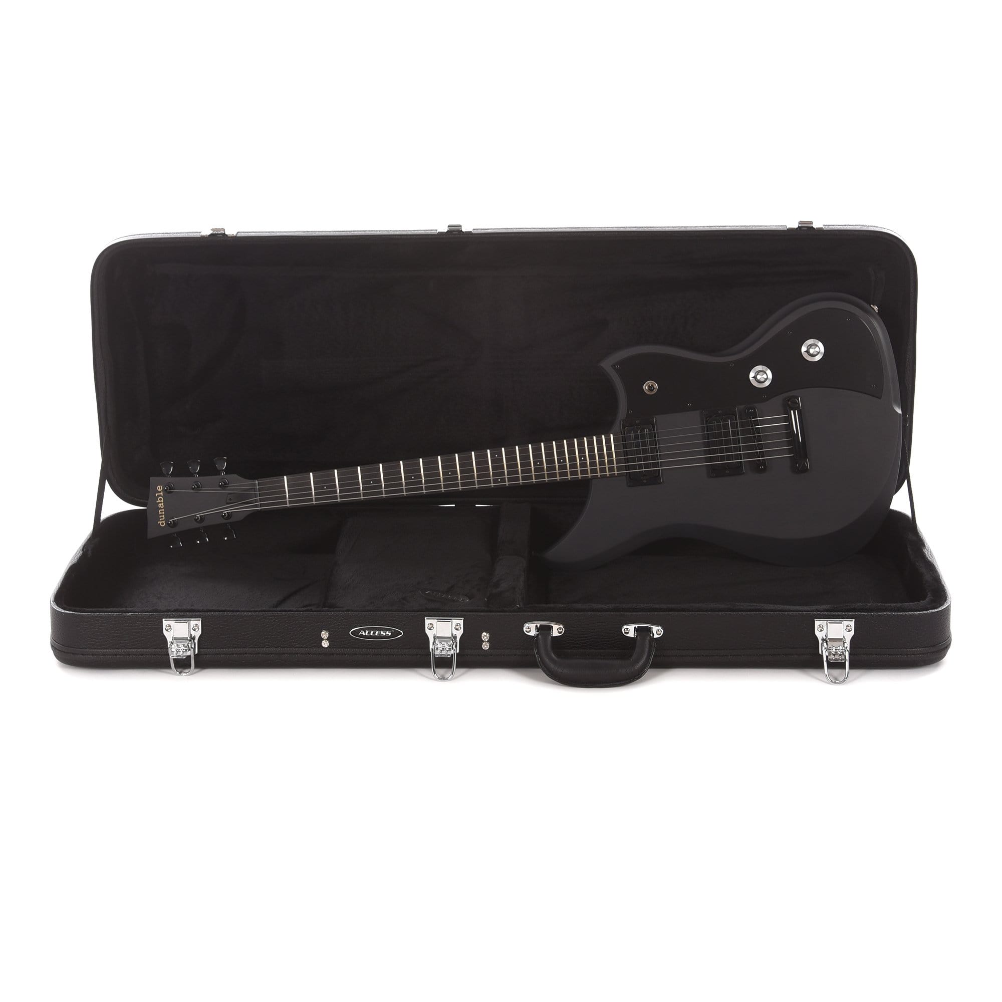 Dunable Yeti Mahogany Murdered Out w/Bigfoot Pickups Electric Guitars / Solid Body