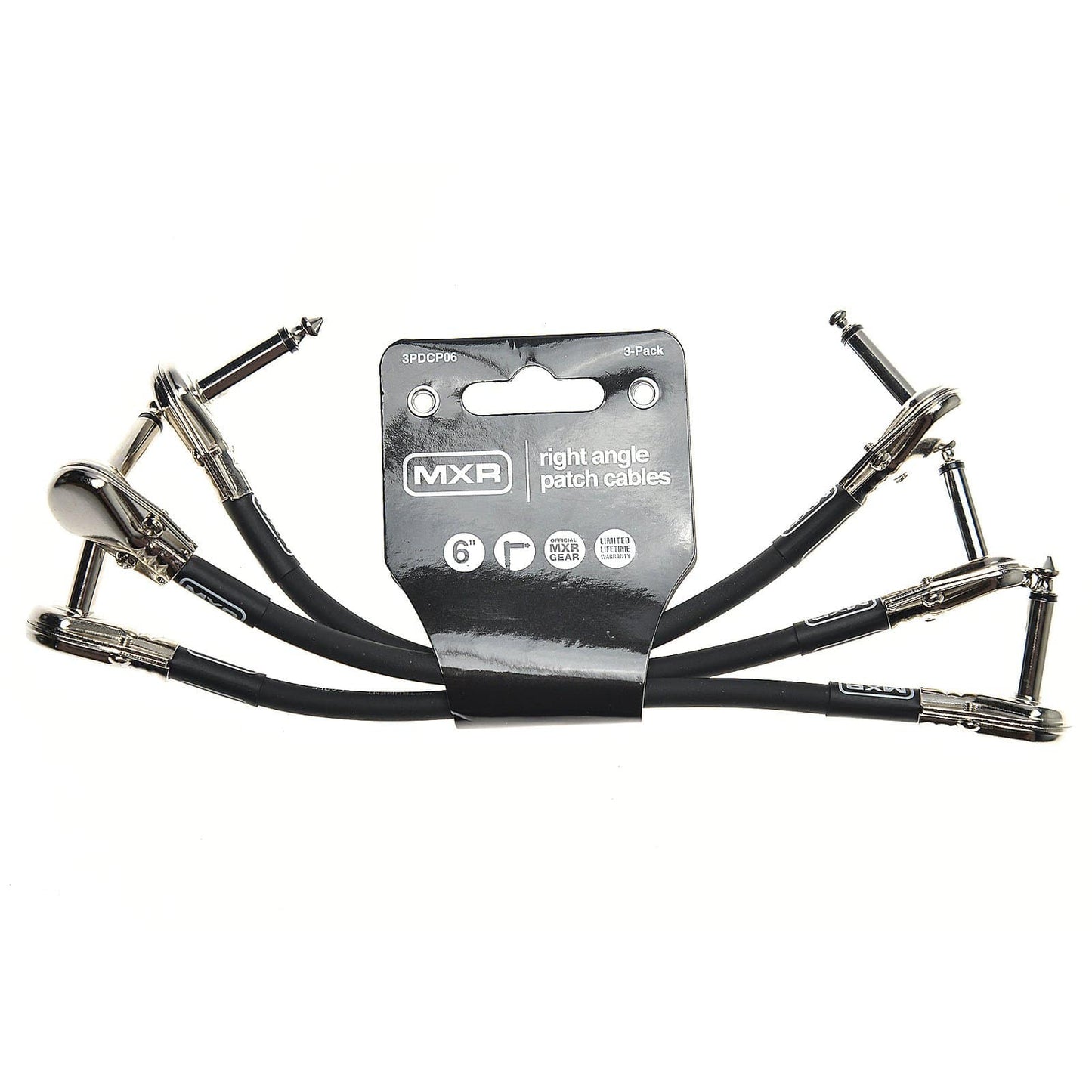 Dunlop Instrument Patch Cable 6 Inch 3-Pack Accessories / Cables