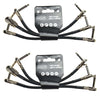 Dunlop Instrument Patch Cable 6 Inch 6 Pack Bundle Accessories / Cables