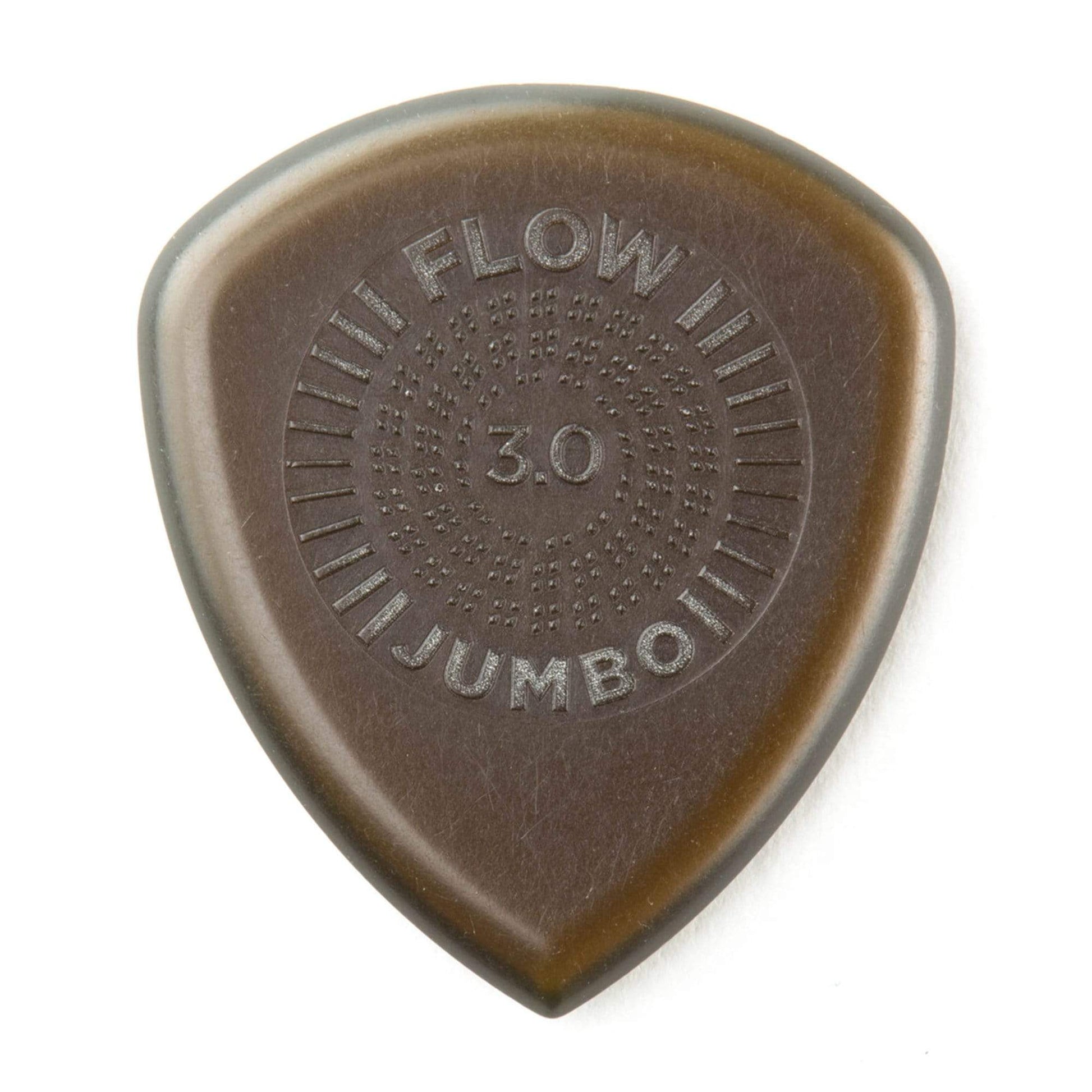 Dunlop 547P 3.0 Flow Jumbo Grip Pick 2 Pack (6) Bundle Accessories / Picks