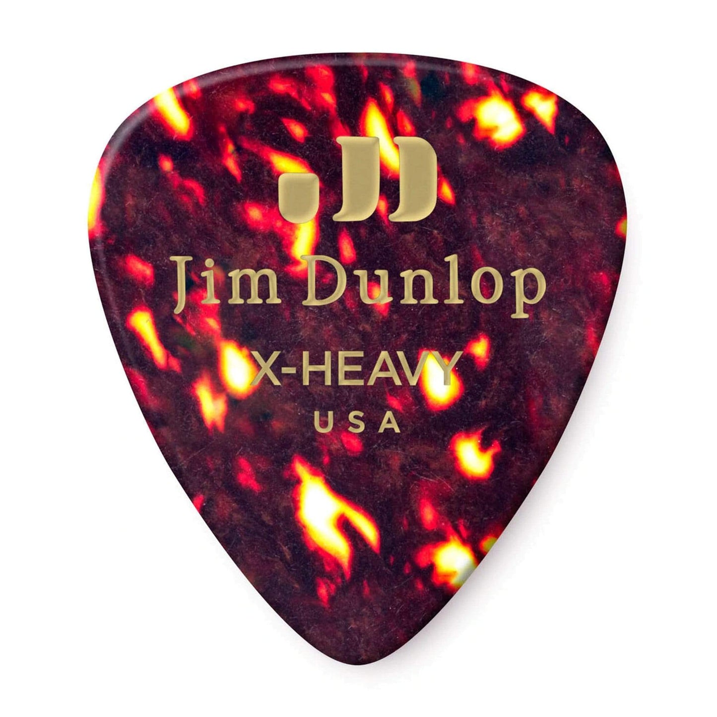Dunlop Celluloid Guitar Picks Shell Extra Heavy Player Pack 2 Pack (24) Bundle Accessories / Picks