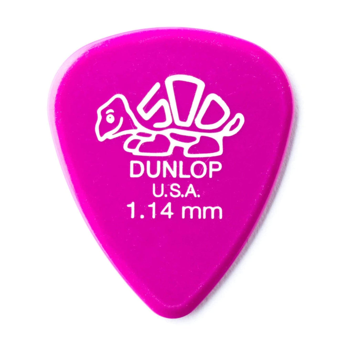 Dunlop Delrin 500 Guitar Picks 1.14mm Magenta Player Pack 2 Pack (24) Bundle Accessories / Picks