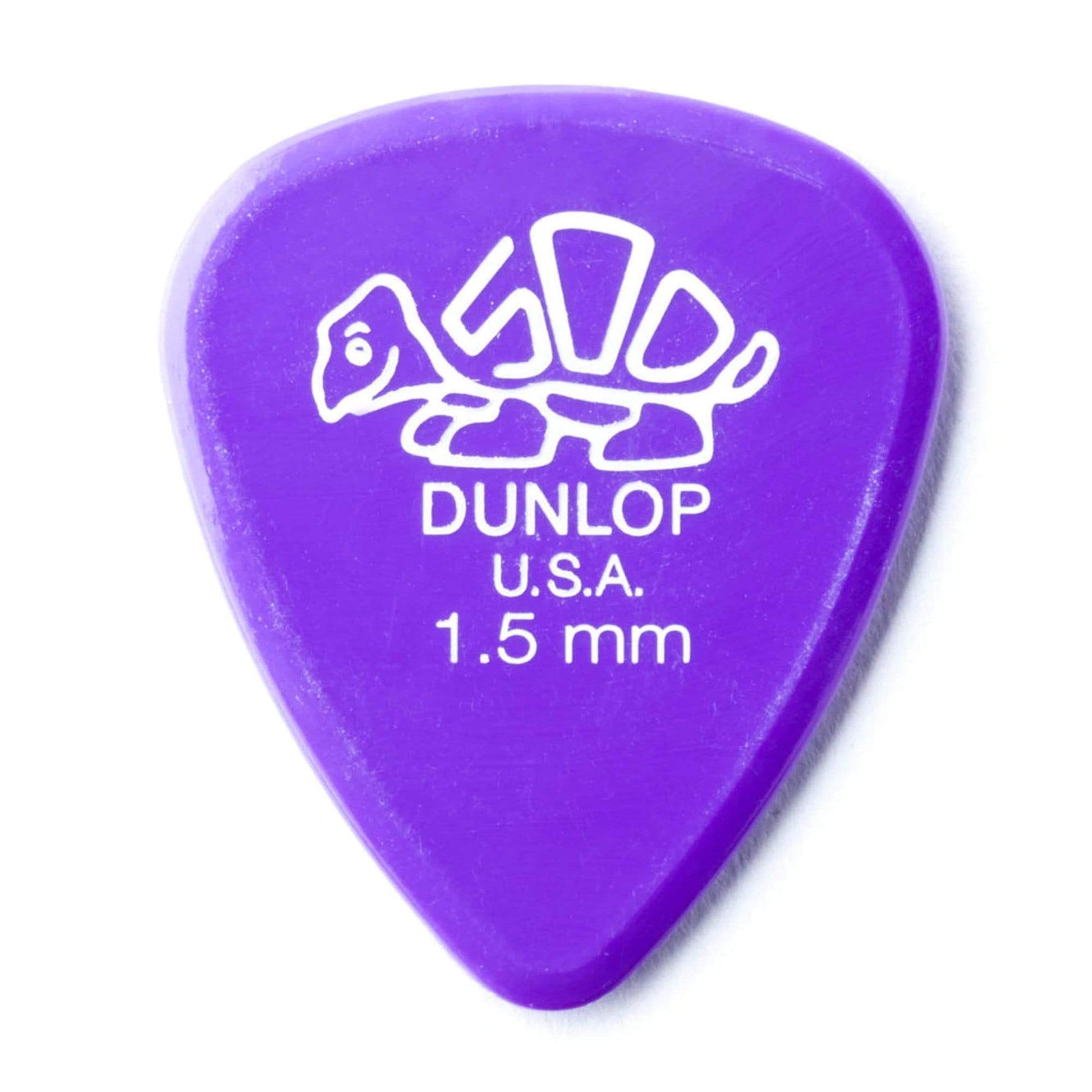 Dunlop Delrin 500 Guitar Picks 1.50mm Lavender Player Pack 3 Pack (36) Bundle Accessories / Picks