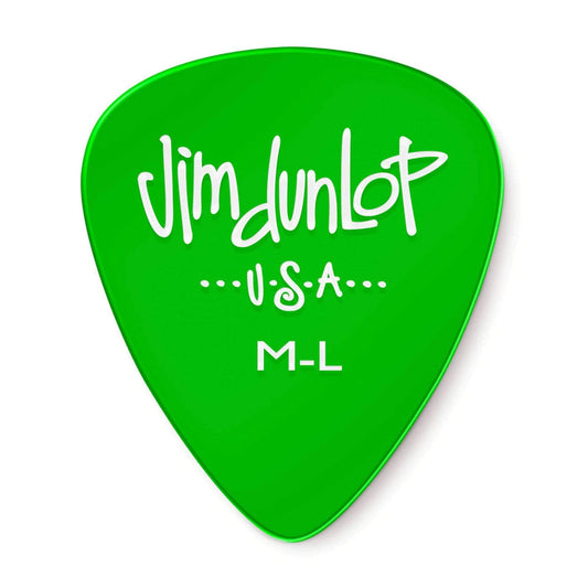 Dunlop Gels Guitar Picks Green Medium-Light Player Pack 2 Pack (24) Bundle Accessories / Picks