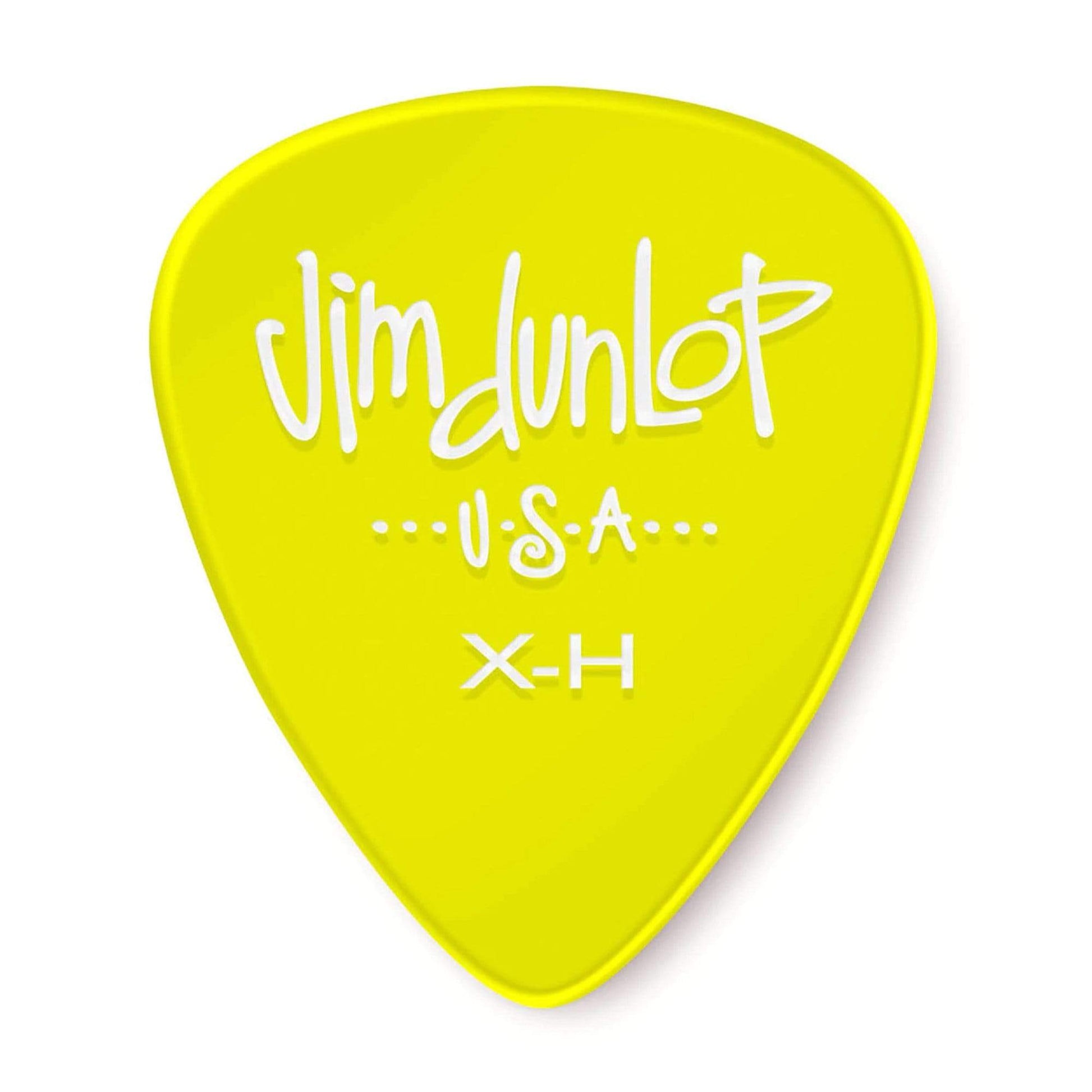Dunlop Gels Guitar Picks Yellow Extra Heavy Player Pack 4 Pack (48) Bundle Accessories / Picks