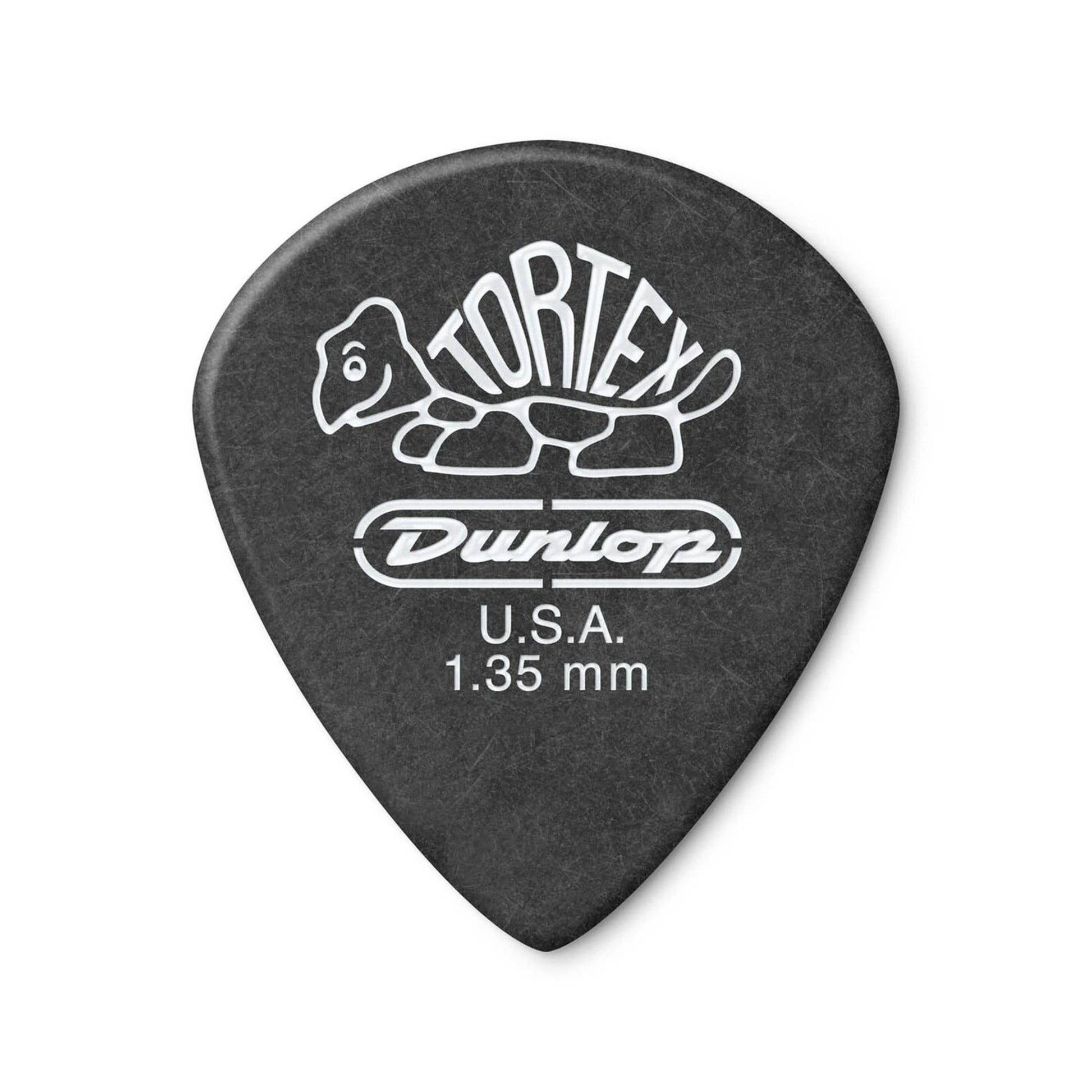 Dunlop Tortex 1.35mm Jazz III Pitch Black 2 Pack (24) Bundle Accessories / Picks