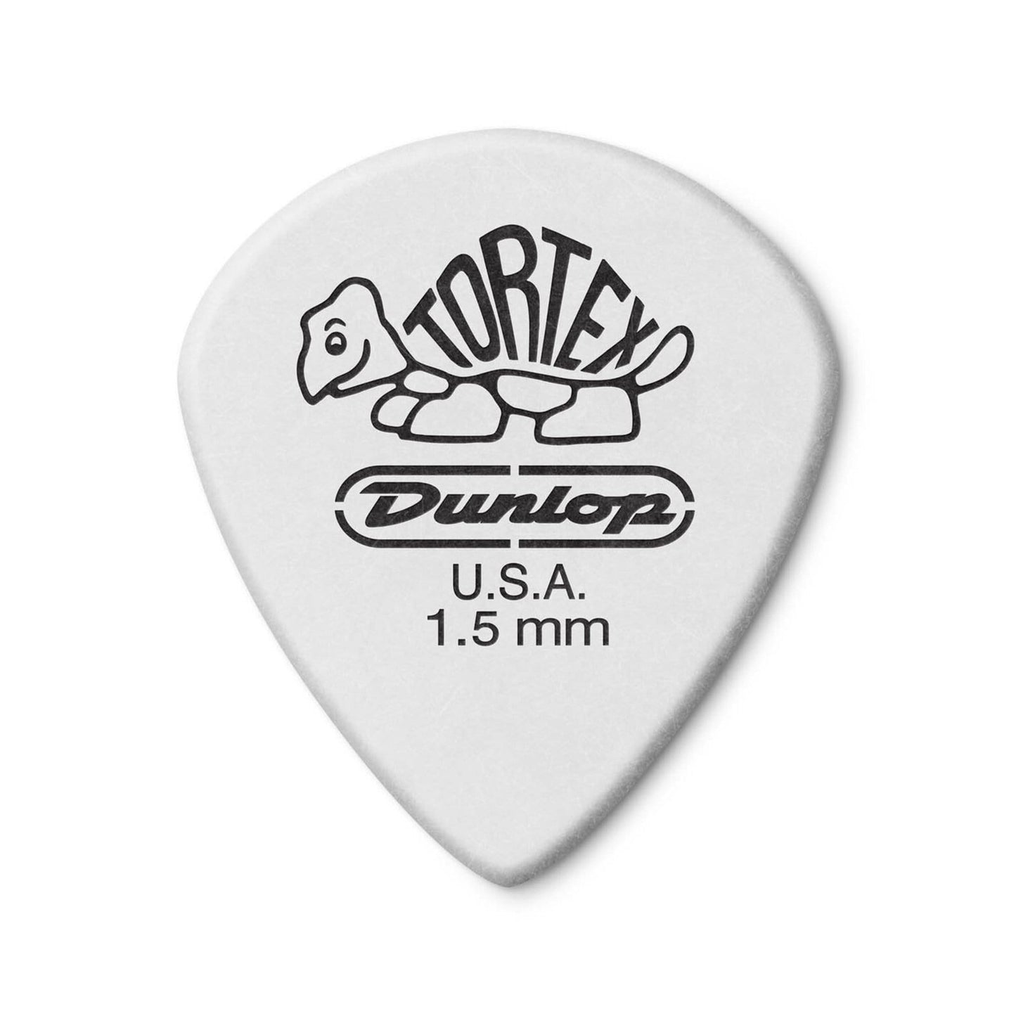 Dunlop Tortex 1.50mm Jazz III White 4 Pack (48) Bundle Accessories / Picks