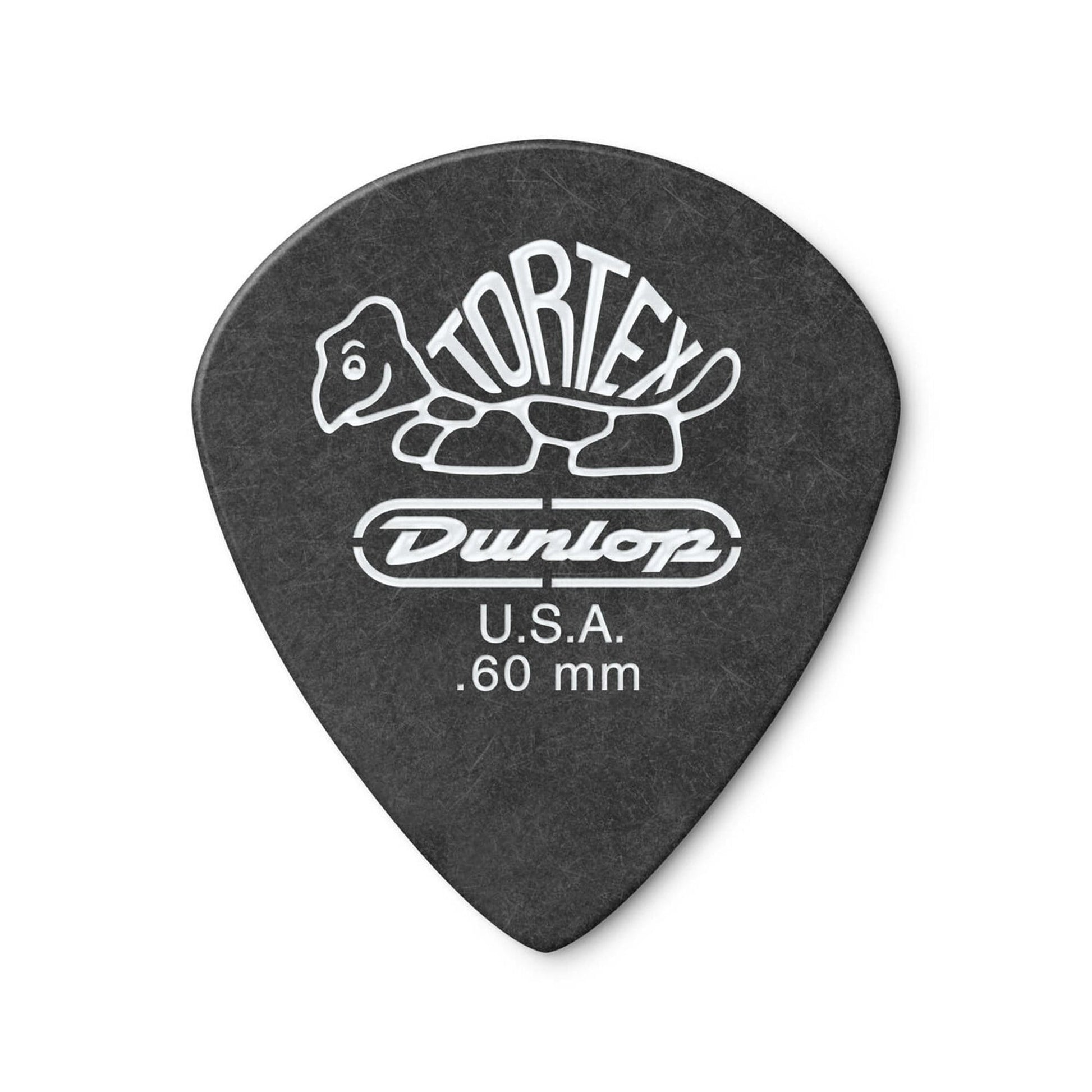 Dunlop Tortex .60mm Jazz III 12 Pack Pitch Black Accessories / Picks