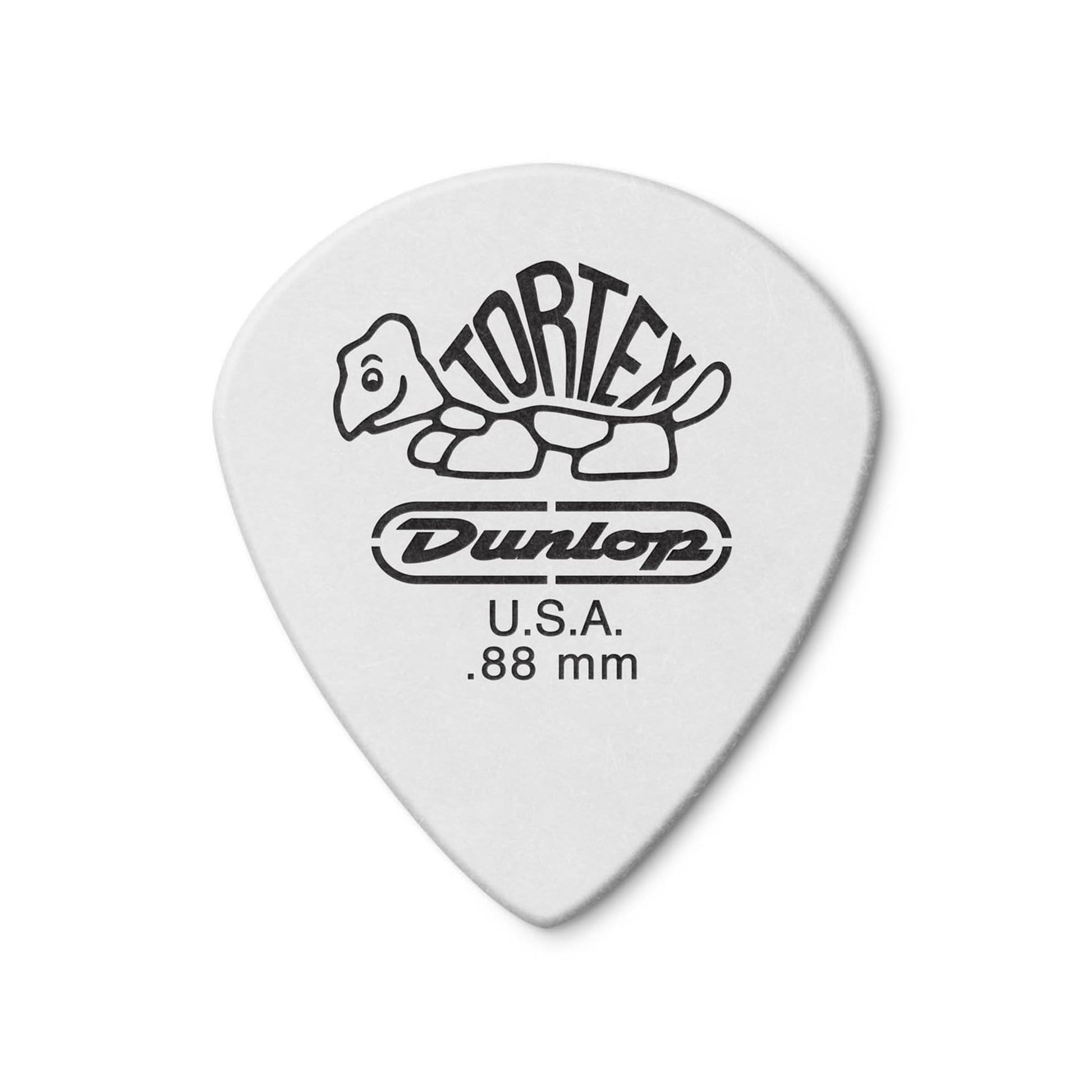 Dunlop Tortex .88mm Jazz III 12 Pack White Accessories / Picks