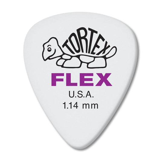 Dunlop Tortex Flex Standard Guitar Picks 1.14mm Player Pack (12) Accessories / Picks