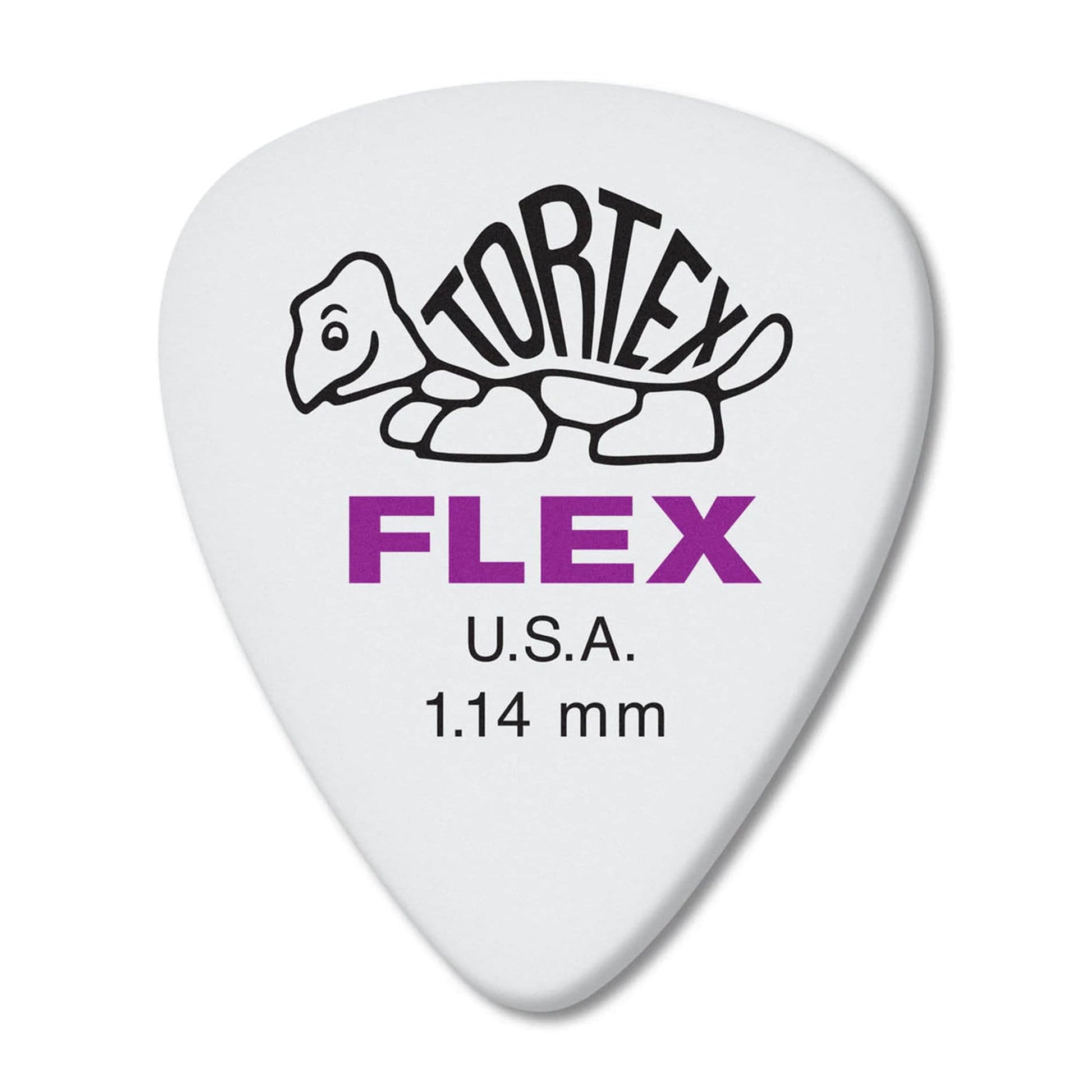 Dunlop Tortex Flex Standard Guitar Picks 1.14mm Player Pack 2 Pack (24) Bundle Accessories / Picks