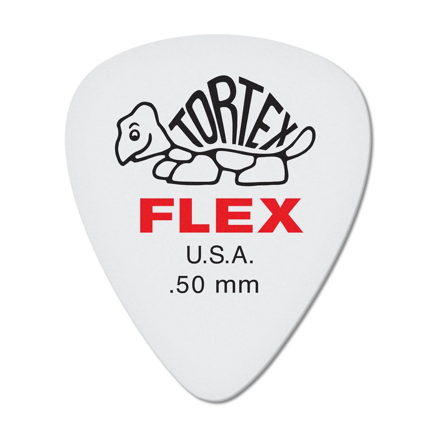 Dunlop Tortex Flex Standard Guitar Picks .50mm Player Pack 2 Pack (24) Bundle Accessories / Picks