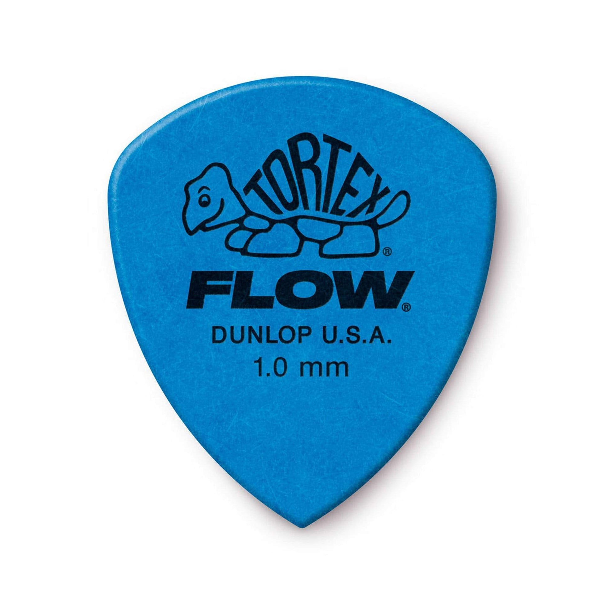 Dunlop Tortex Flow 1.0 mm Guitar Picks 2 Pack (24) Bundle Accessories / Picks