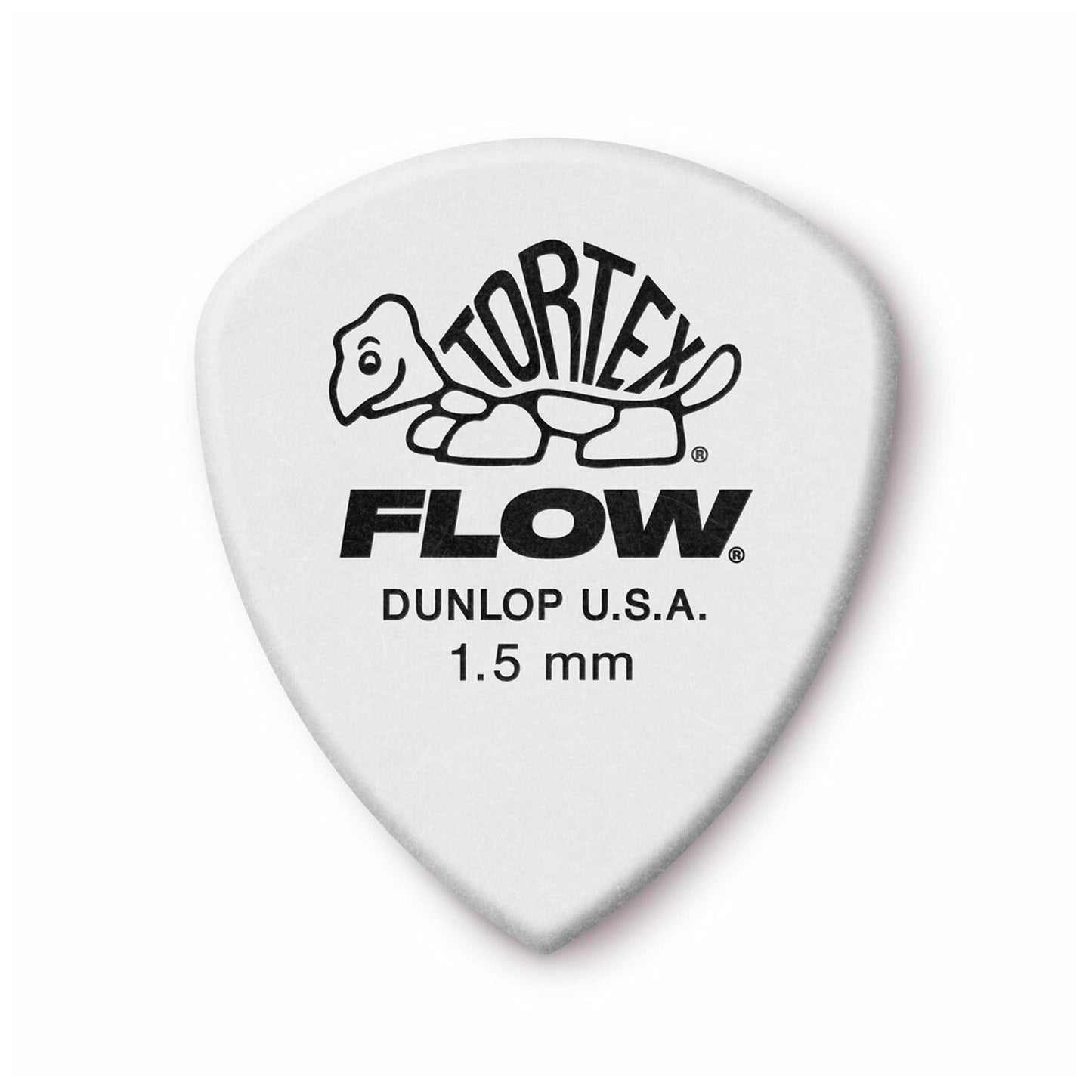 Dunlop Tortex Flow 1.50 mm Guitar Picks 4 Pack (48) Bundle Accessories / Picks