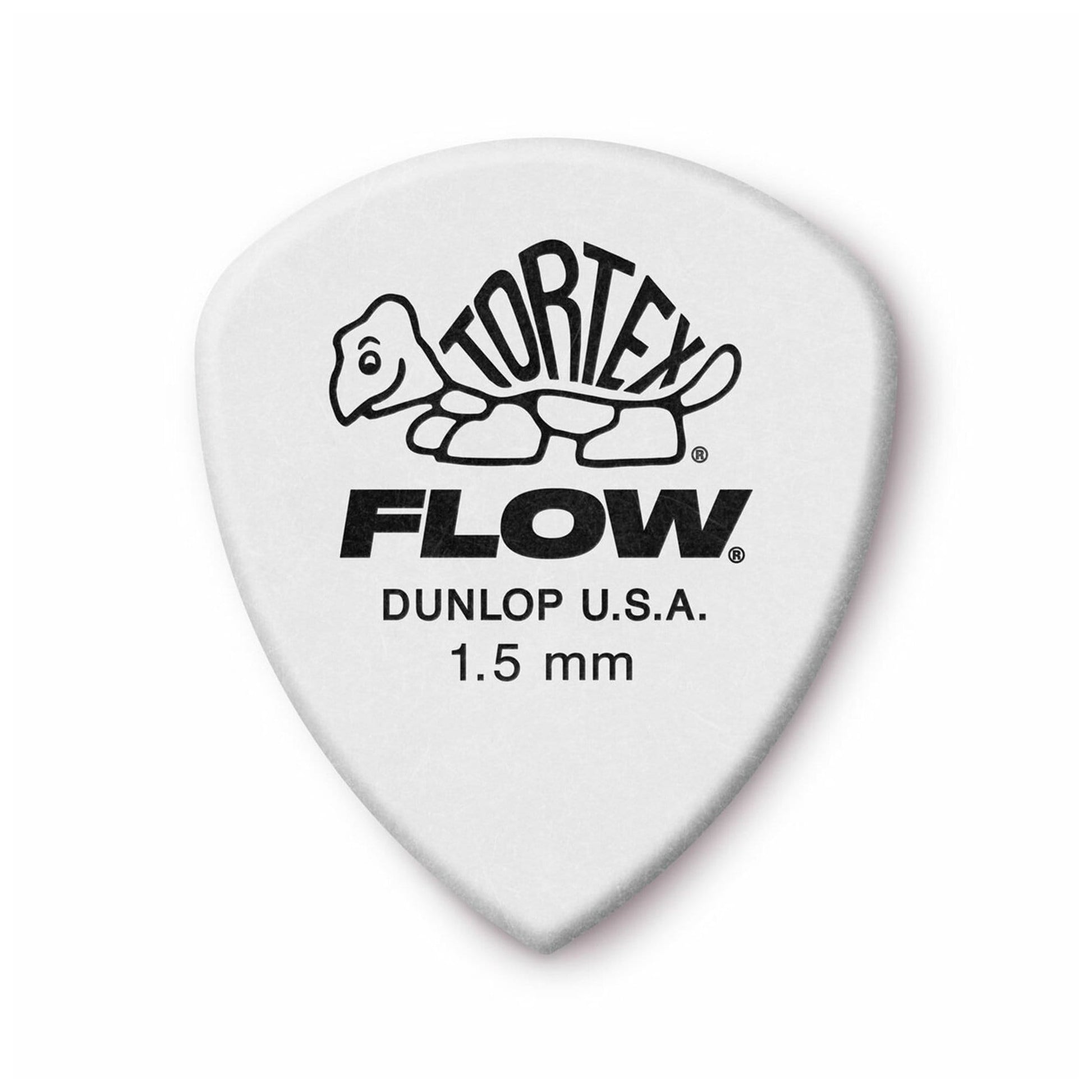Dunlop Tortex Flow 1.50 mm Guitar Picks 4 Pack (48) Bundle Accessories / Picks