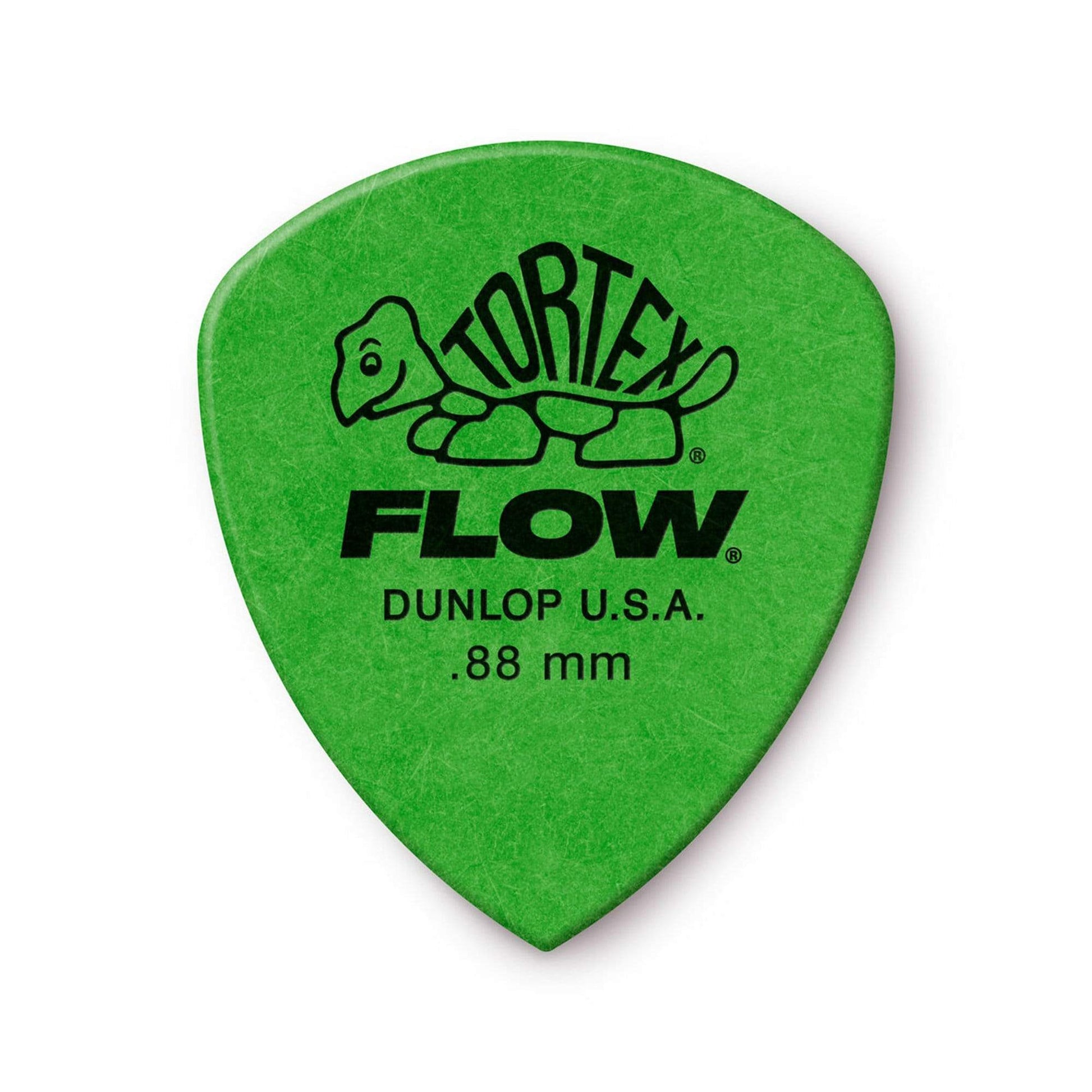 Dunlop Tortex Flow .88 mm Guitar Picks 2 Pack (24) Bundle Accessories / Picks