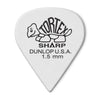 Dunlop Tortex Sharp 1.50mm (12) 2 Pack Bundle Accessories / Picks