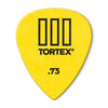 Dunlop Tortex T3 .73mm 3 Pack (36) Bundle Accessories / Picks