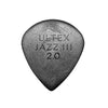 Dunlop Ultex Jazz III Black 2.0 Guitar Picks (6) Accessories / Picks