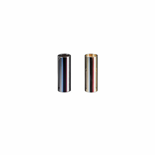 Dunlop Medium 220 Chrome & 222 Brass Slide Bundle (2-Pack Bundle) Accessories / Slides