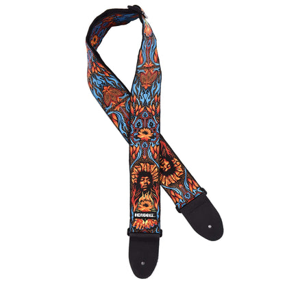 Dunlop Jimmy Hendrix 2.5" Lotus Strap Accessories / Straps
