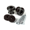 Dunlop Straplok Dual Design Strap Button Set Black Accessories / Straps