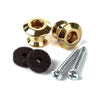 Dunlop Straplok Dual Design Strap Button Set Gold Accessories / Straps