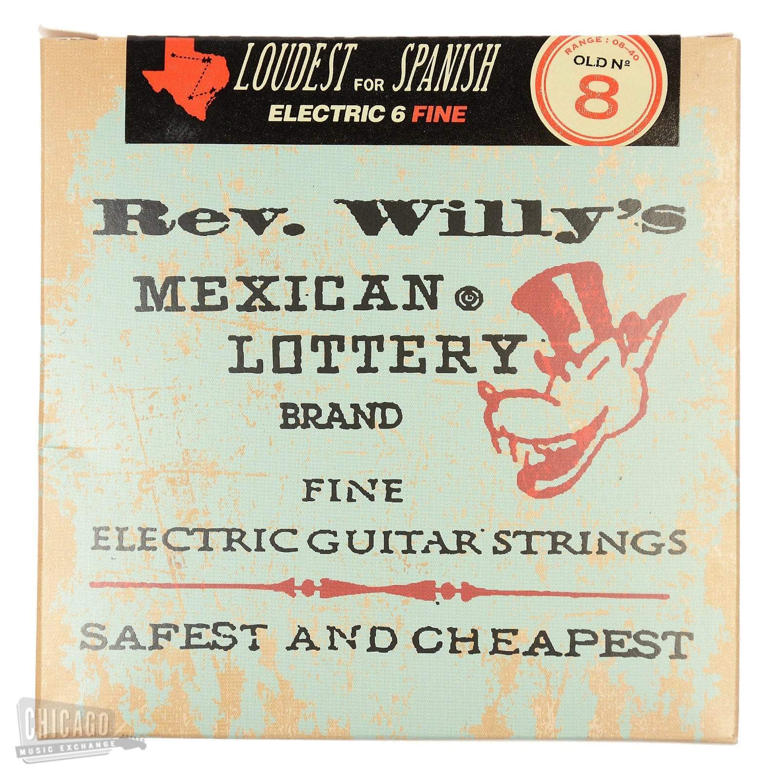 Dunlop Reverend Willy's String Set Light 8-40 Accessories / Strings / Guitar Strings