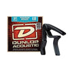 Dunlop Strings Acoustic Phosphor Bronze 12-54 & 83CBA Trigger Capo Pack Accessories / Strings / Guitar Strings