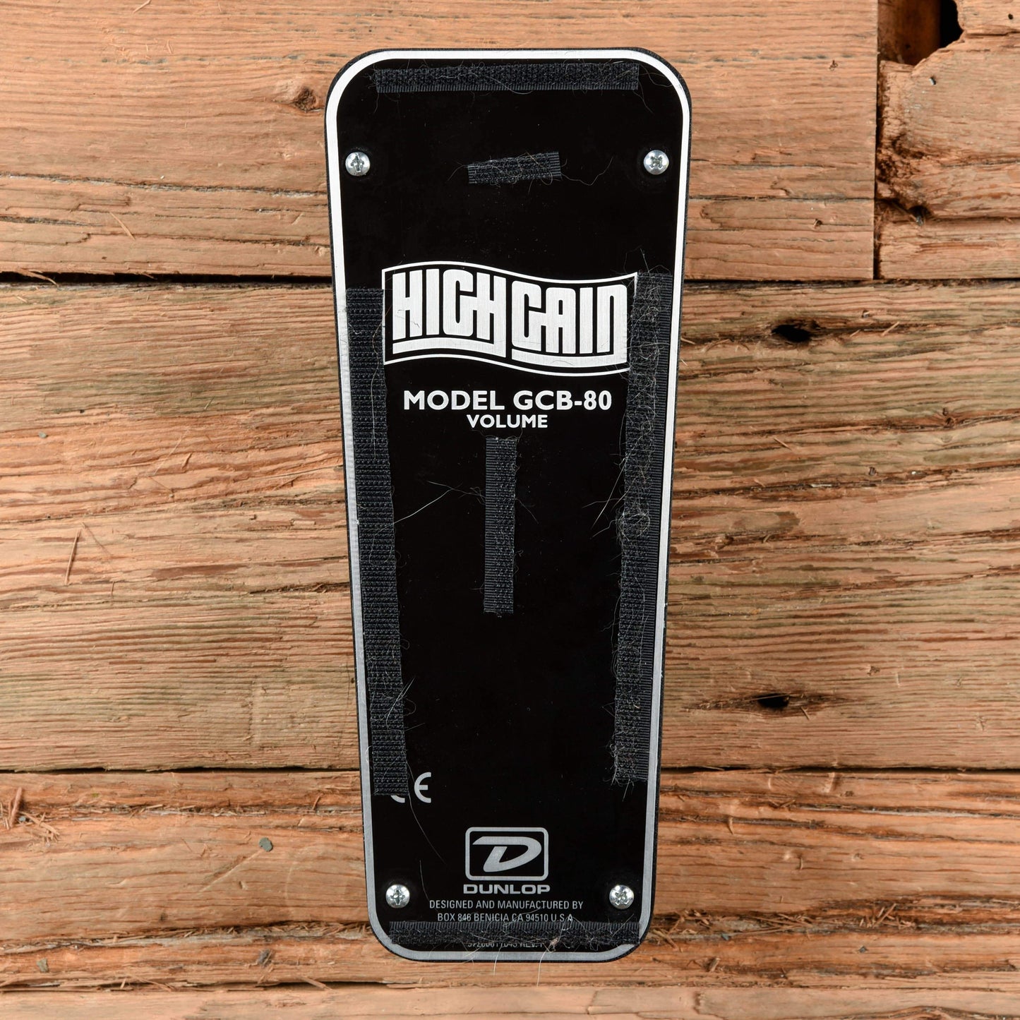 Dunlop GCB80 High Gain Volume Pedal Effects and Pedals / Controllers, Volume and Expression