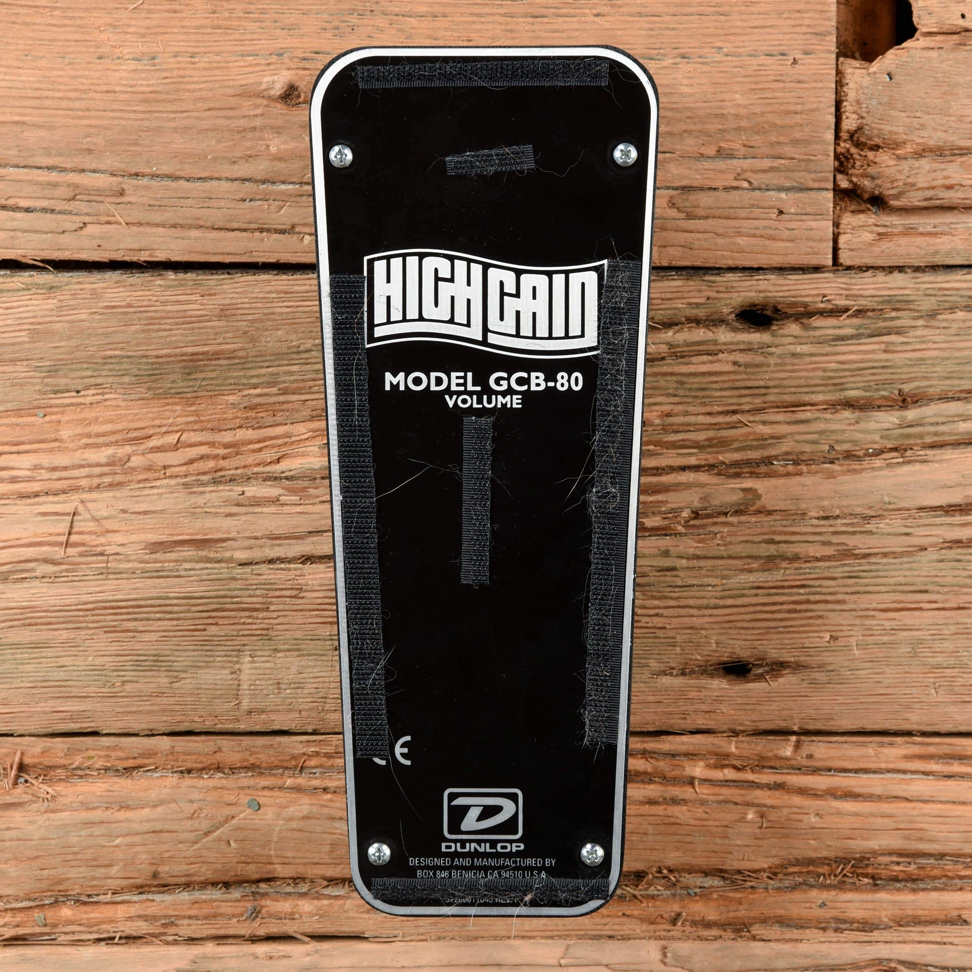 Dunlop GCB80 High Gain Volume Pedal Effects and Pedals / Controllers, Volume and Expression