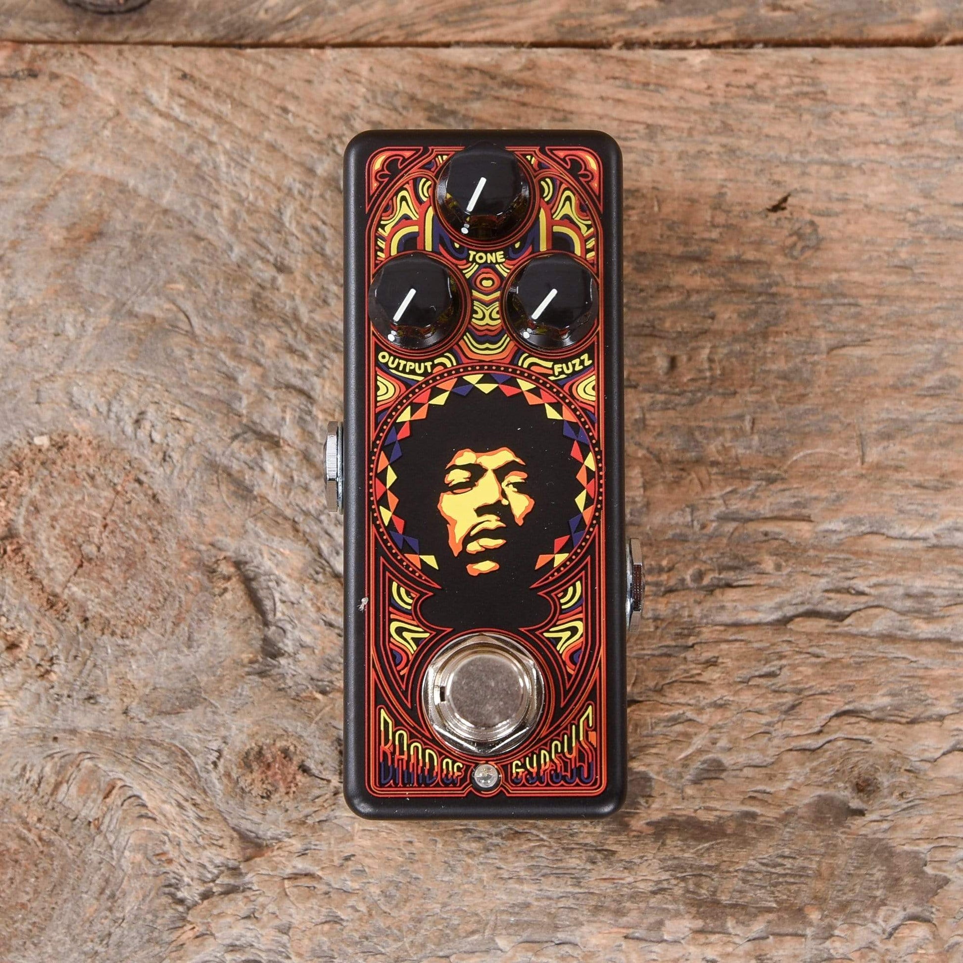 fuzz pedal hendrix Dunlop Jimi Hendrix '69 Psych Band of Gypsys Mini Fuzz Pedal
