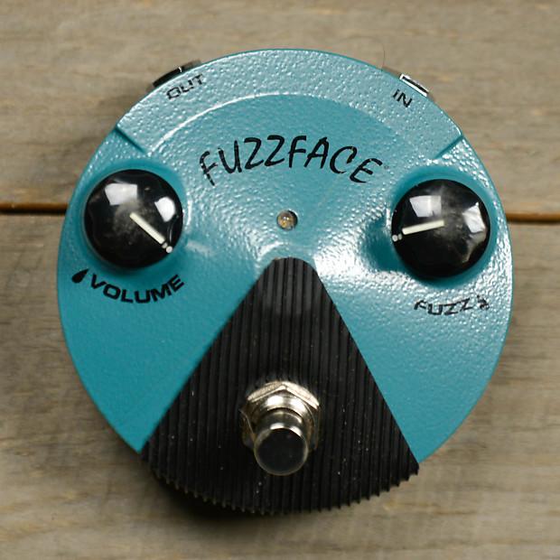 Dunlop Jimi Hendrix Fuzz Face Mini Turquoise Effects and Pedals / Fuzz