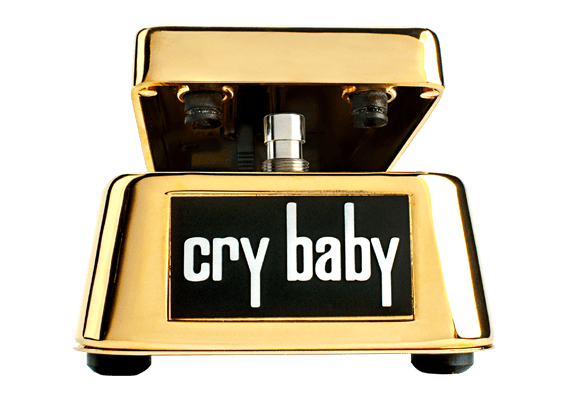 Dunlop 50th Anniversary Cry Baby Wah Gold Effects and Pedals / Wahs and Filters