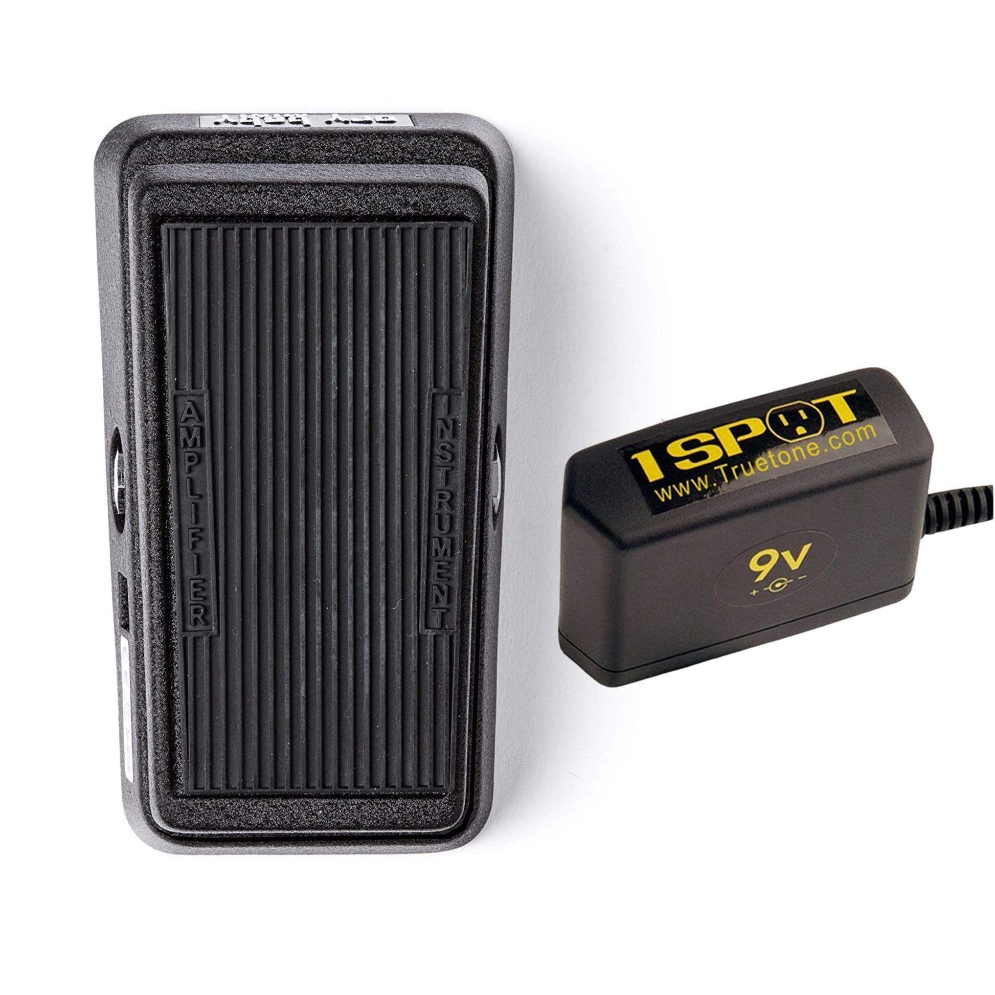 mini wah pedal Dunlop Cry Baby Mini Wah Pedal Bundle w/ Truetone 1 Spot Space Saving – Chicago Music Exchange
