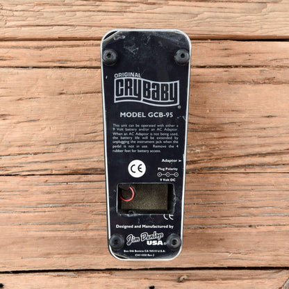 Dunlop Cry Baby Wah GCB-95 Effects and Pedals / Wahs and Filters