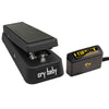 Dunlop GCB95 Cry Baby Wah Bundle w/ Truetone 1 Spot Space Saving 9v Adapter Effects and Pedals / Wahs and Filters